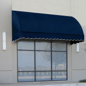 Awntech Window/Entry Awning 3' 4-1/2"W x 3'D x 3' 8"H in Navy