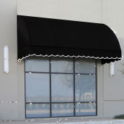 Awntech Window/Entry Awning 4' 4-1/2"W x 3'D x 3' 8"H Black