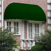 Awntech Window/Entry Awning 6' 4-1/2"W x 3'D x 3' 8"H Forest Green