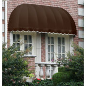 Awntech Window/Entry Awning 3' 4-1/2" W x 2'D x 2' 7"H Brown