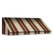 Awntech Window/Entry Awning 8' 4-1/2" W x 2'D x 2' 7"H Brown/Terra Cotta