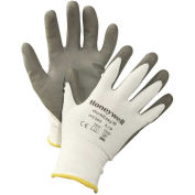 Honeywell WorkEasy® Cut-Resistant HPPE Fiber Glove, Gray Shell & PU Palm, Medium, Gray, 1 Pair