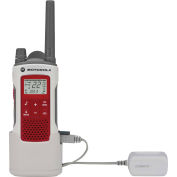 Motorola Talkabout® Emergency Preparedness Two-Way Radio, White/Red