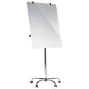 MasterVision Mobile Glass Easel, 27" x 39"