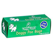 Poopy Pouch Universal Dog Pet Waste Bags, 200/Roll, 10 Rolls, PP-RB-200