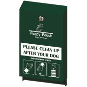 Poopy Pouch Pet Waste Header Bag Dispenser, Hunter Green, PP-H-DSP
