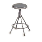 Deluxe Swivel Shop Stool - 24-28" Seat Height - Without Backrest