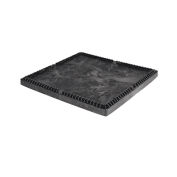 Buckhorn 48x45 Buckhorn Folding Bulk Container Lid, Black