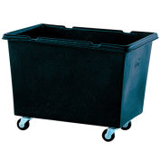 Techstar Plastics Recycled Material Handling Carts, Smooth Walls, Plywood Base, 31Wx43Dx33H