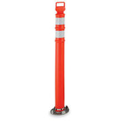 Cortina Safety 03-746ABC-CH Delineator Post, 42", Aluminum Base