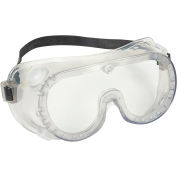 MCR Safety 2230R Polycarbonate Goggles, Indirect Vent, Clear