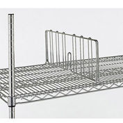 8"H Shelf Dividers For Open-Wire Shelving, 30"