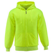 Insulated Quilted Sweatshirt, Lime, 15° Comfort Rating, 2XL, 0488RHVL2XL