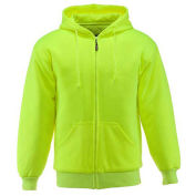 Insulated Quilted Sweatshirt, Lime, 15° Comfort Rating, 5XL, 0488RHVL5XL