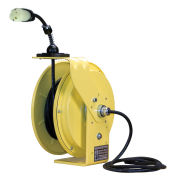 30' 14/3 SOW Cable Cord Reel W/ 15A Single Outlet, LE9530143S1