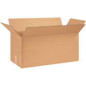 24" x 10" x 12" Cardboard Single Wall Corrugated Box, 
Kraft - Pkg Qty 25