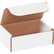 5"x3"x2" Corrugated Literature Mailer, White - Pkg Qty 50