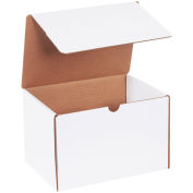 9"x6-1/2"x6" Corrugated Literature Mailer, White - Pkg Qty 50