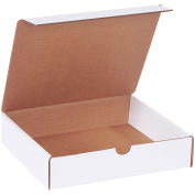 9"x8"x2" Corrugated Literature Mailer, White - Pkg Qty 50