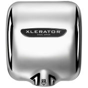 Xlerator Hand Dryer, XL-C-110, Chrome Plated, 110-120V