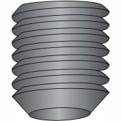 BBI 111567, Socket Set Screw, 1/2-13x1/2, Knurled Cup Point, Steel Alloy, Black Oxide, UNC, 100 Pk