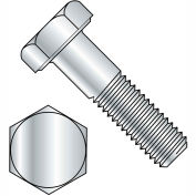 Hex Cap Screw, 1/4-20 x 2", Steel, Zinc, Grade 2, PT, 100 Pack