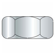 Finished Hex Nut, 3/8-24, Medium Carbon Steel, Zinc, UNF, Grade 5, 100 Pack