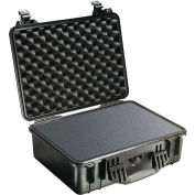 1520 Watertight Medium Case With Foam 19-3/4" x 15-3/4" x 7-7/16", Black