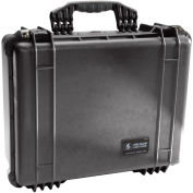 1550 Watertight Medium Case With Foam 20-11/16" x 17-3/16" x 8-3/8", Black