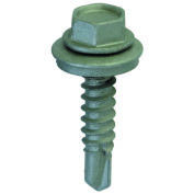 ITW Teks 21408, #12 x 3/4" - Hex Head Drill Point Roofing Screw - Pkg of 90