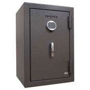 Tracker Safe Home Safe With Electronic Lock, 1 Hour Fire Rating, 20" x 20" x 30" Gray