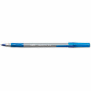 BIC Round Stic Grip Xtra Comfort Ballpoint Pen, Blue, 1.2mm, Medium, 36/Pack