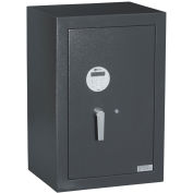 Protex Electronic Burglary Safe With Electronic Lock, 19" x 15-3/4" x 28-3/4", Gray