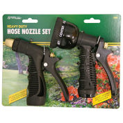 AquaPlumb® 2 Pc. Heavy Duty Hose Nozzle Set, Black - Pkg Qty 6