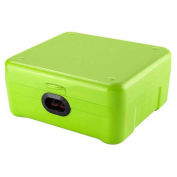Barska AX12458, iBox Secure Storage Device With Biometric Lock 11-1/4"x11"x5-1/2" Green
