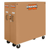 Knaack Jobmaster® Rolling Cabinet, 60.9 Cu. Ft., Steel, Tan - 100