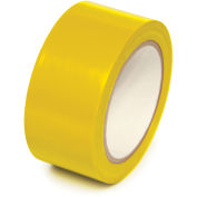 INCOM PST410 Floor Marking Aisle Tape, 4"W x 108'L Roll, Yellow