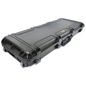 Elite Watertight Carry On Case With Cubed Foam, Wheeled, 46-5/16x17-3/4x6-1/4