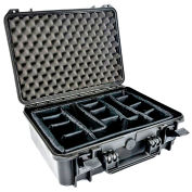 Elite Watertight Camera Case With Padded Dividers, 18-1/4"x14-7/16"x6-15/16"