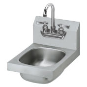 Krowne 12" Wide Hand Sink with Heavy Duty Faucet, HS-21