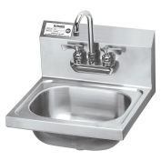 Krowne 16" Wide Hand Sink with Heavy Duty Faucet, HS-22