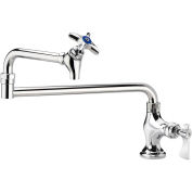 Krowne Royal Series Deck Mount Pot Filler Faucet, 18" Jointed Spout, 16-162L