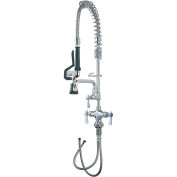Krowne Royal Series Deck Mount Space Saver Pre-Rinse w/ Add-On Faucet, 8" Spout, 18-508L