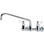 Krowne Royal Series 8" Center Wall Mount Faucet, 10" Spout, 14-810L