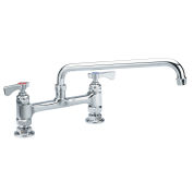 Krowne Royal Series 8" Center Raised Deck Mount Faucet, 8" Spout, 15-808L