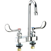 Krowne Medical & Lavatory Faucet with Rigid Gooseneck Spout, 14-546L