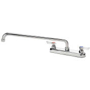 Krowne Commercial Series 8" Center Deck Mount Faucet, 16" Spout, 13-816L