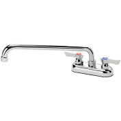 Krowne Silver Series 4" Center Deck Mount Faucet, 12" Spout, 11-412L