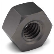 Earnest 301305P, 1-8 Hex Nut, Grade 5, Carbon Steel, Plain, Coarse, 10/Pk