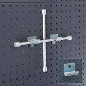 Bott 14015042 Pipe Bracket For Perfo Panel, 4" Diameter, 1-3/8" Wide (Pack Of 2)